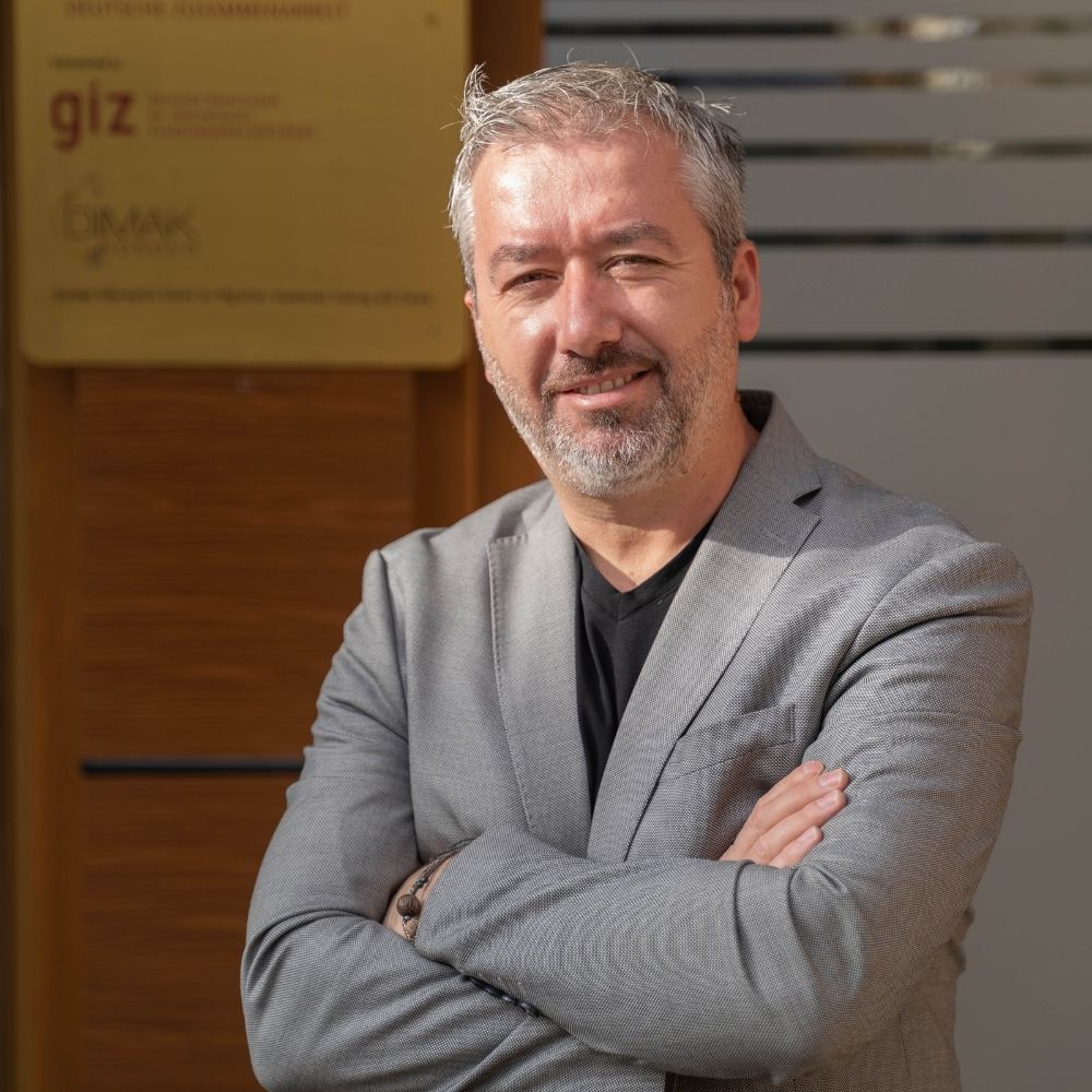 Edmond Gashi, Leiter des Beratungszentrums inn Pristina