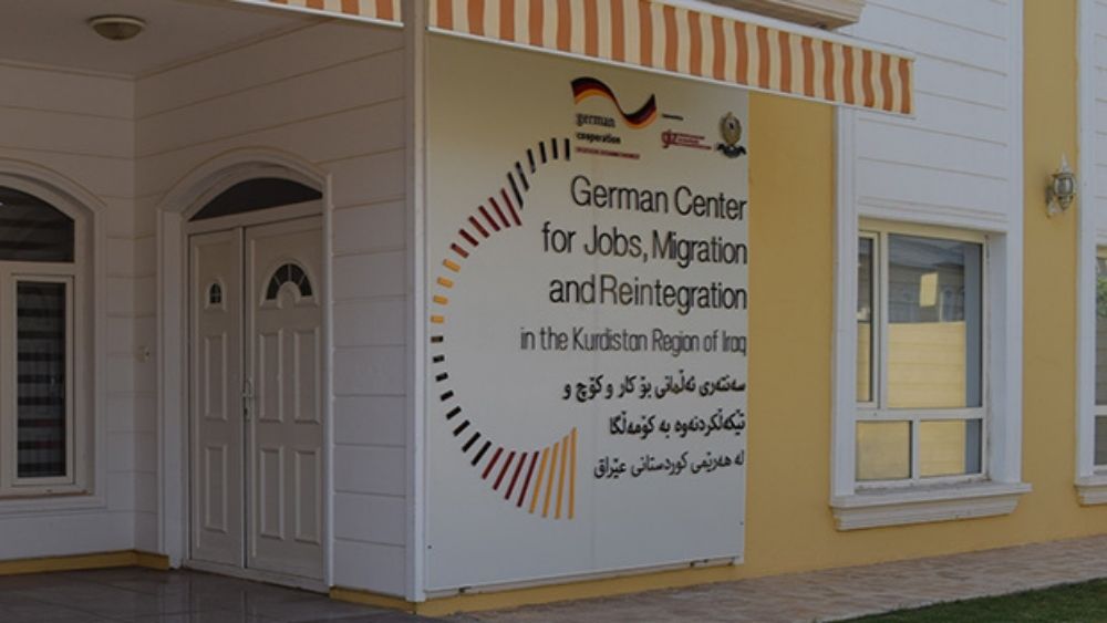Die Fassade des Beratungszentrums