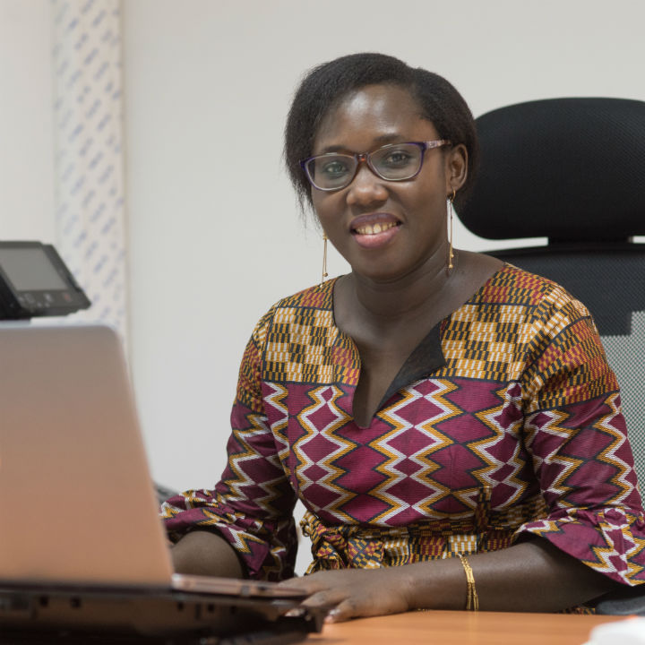 Khouredia Ndiaye Beraterin des Beratungszentrums Senegal