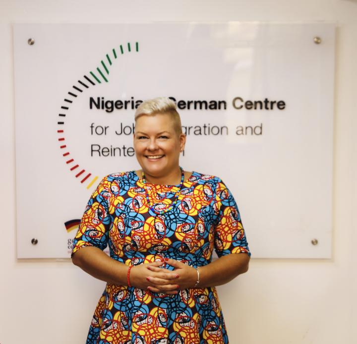 Sandra Vermuijten Leiterin der Beratungszentren Nigeria